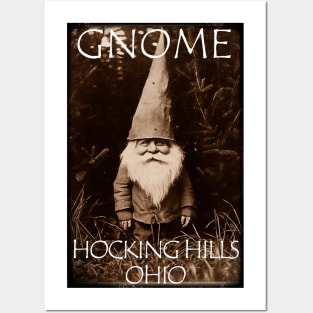 Gnome Hocking Hills Ohio Posters and Art